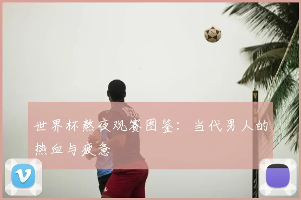 世界杯熬夜观赛图鉴：当代男人的热血与疲惫